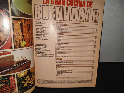 132- Revista La Gran Cocina De Buen Hogar - 365 Menús Completos - 1978
