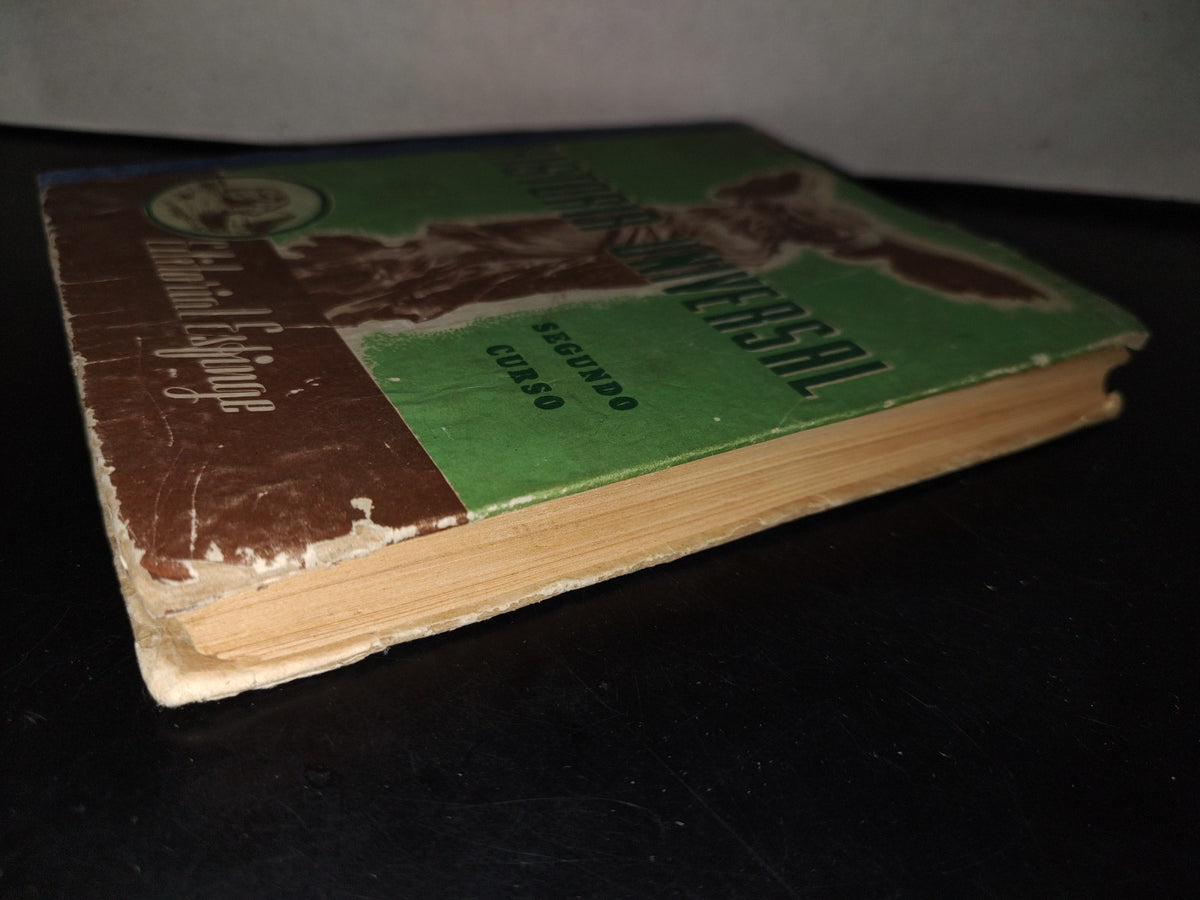 114- Historia Universal. Segundo Curso - Santiago Hernández Ruiz - Editorial Esfinge - 1958
