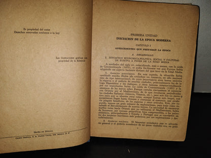 114- Historia Universal. Segundo Curso - Santiago Hernández Ruiz - Editorial Esfinge - 1958