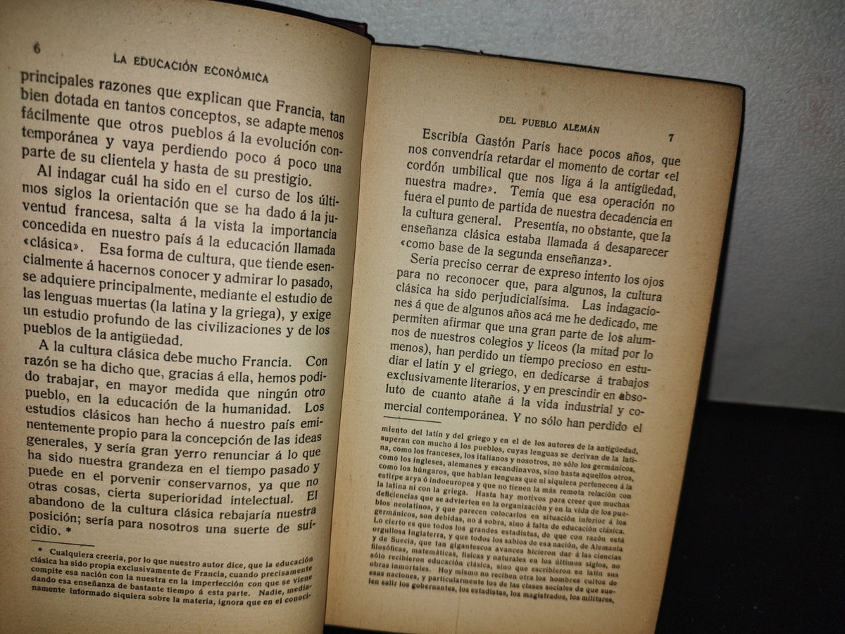 60- La Educación Económica Del Pueblo Alemán - Joge Blondel - 1900'S