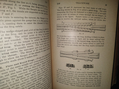83- Construcción De Ferrocarriles. I. C. S. Reference Library. Raildroad Engineering Highways - 1908