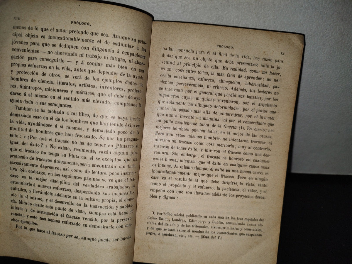 63- ¡Ayúdate! (Self-Help) - Samuel Smiles. Versión Española Por Emilio Soulere - 1900