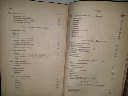 64- Historia Natural. Botánica. Don Odón De Buen, Tomo Octavo. Botánica I - 1920