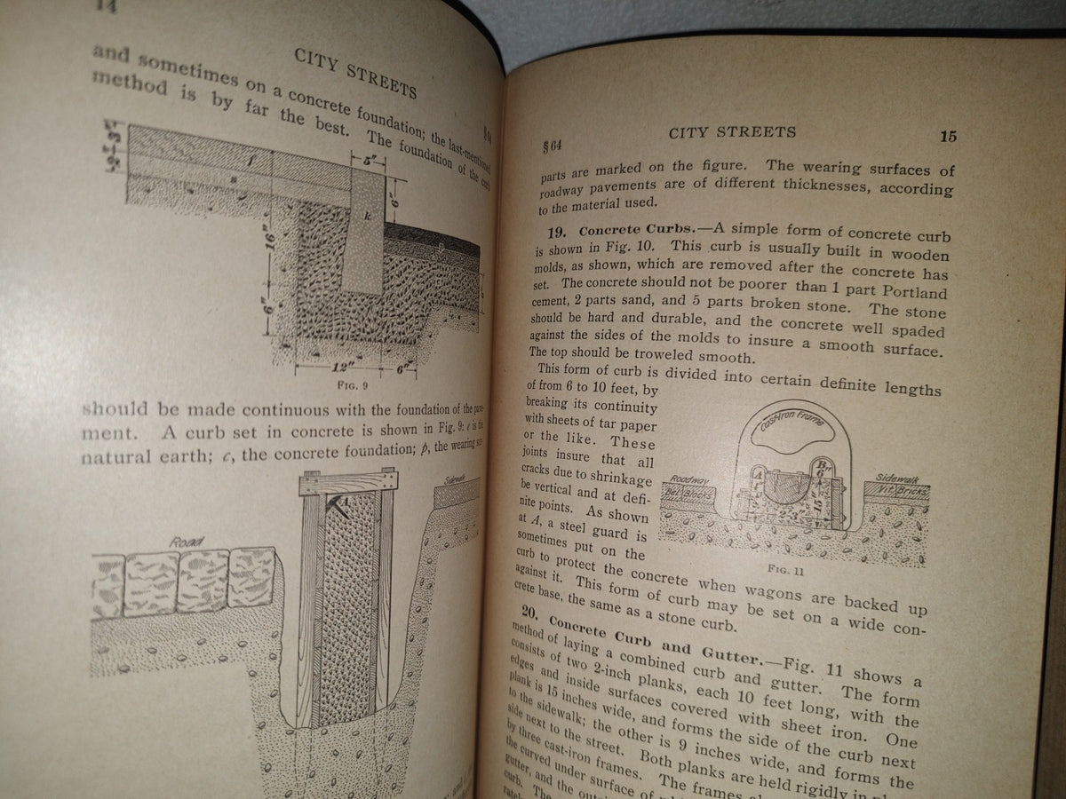 83- Construcción De Ferrocarriles. I. C. S. Reference Library. Raildroad Engineering Highways - 1908