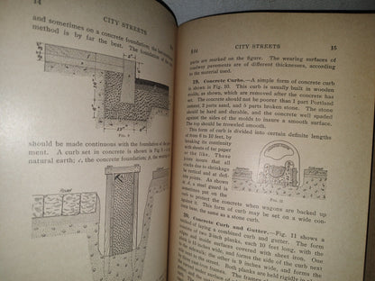 83- Construcción De Ferrocarriles. I. C. S. Reference Library. Raildroad Engineering Highways - 1908