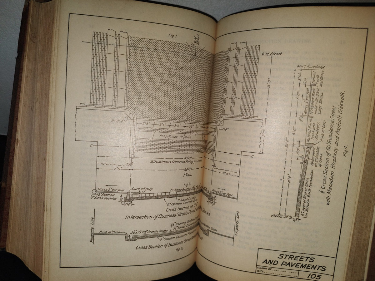 83- Construcción De Ferrocarriles. I. C. S. Reference Library. Raildroad Engineering Highways - 1908
