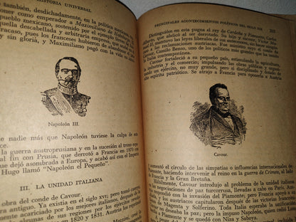 114- Historia Universal. Segundo Curso - Santiago Hernández Ruiz - Editorial Esfinge - 1958