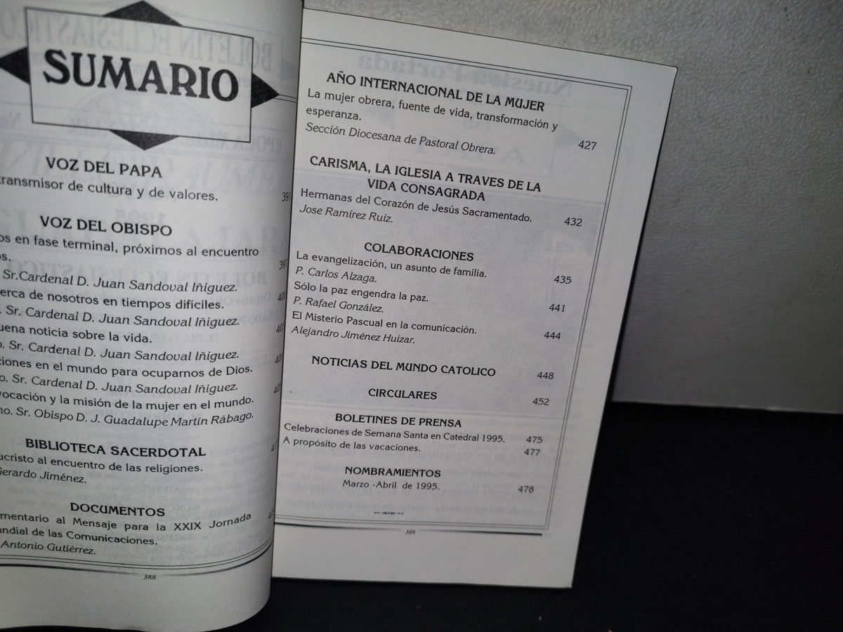 24- Boletín Eclesiástico De La Arquidiócesis De Guadalajara. No. 5, Mayo 95