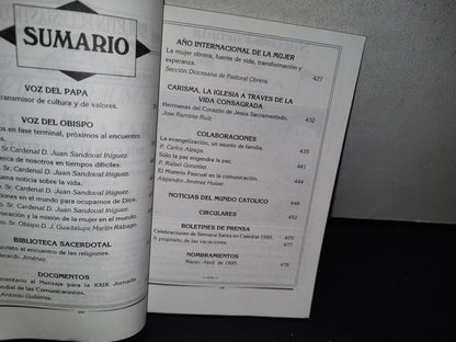 24- Boletín Eclesiástico De La Arquidiócesis De Guadalajara. No. 5, Mayo 95