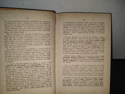 93- Construcción Y Escritura De La Lengua Española - Miguel Salinas - México 1959