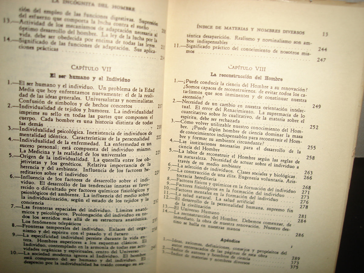 38- La Incógnita Del Hombre - Dr. Alexis Carrel - Editorial Época, S. A.