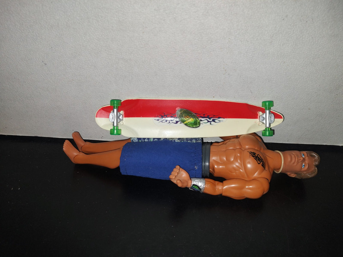 A5- Figura De Acción: Max Steel Skate Strike Patineta Extrema - 1998
