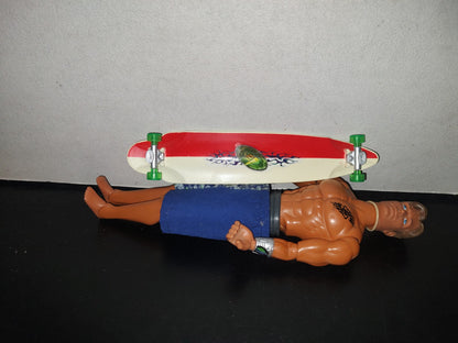 A5- Figura De Acción: Max Steel Skate Strike Patineta Extrema - 1998