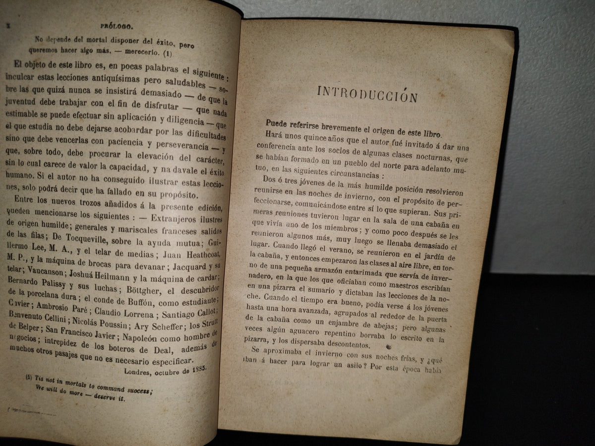 63- ¡Ayúdate! (Self-Help) - Samuel Smiles. Versión Española Por Emilio Soulere - 1900