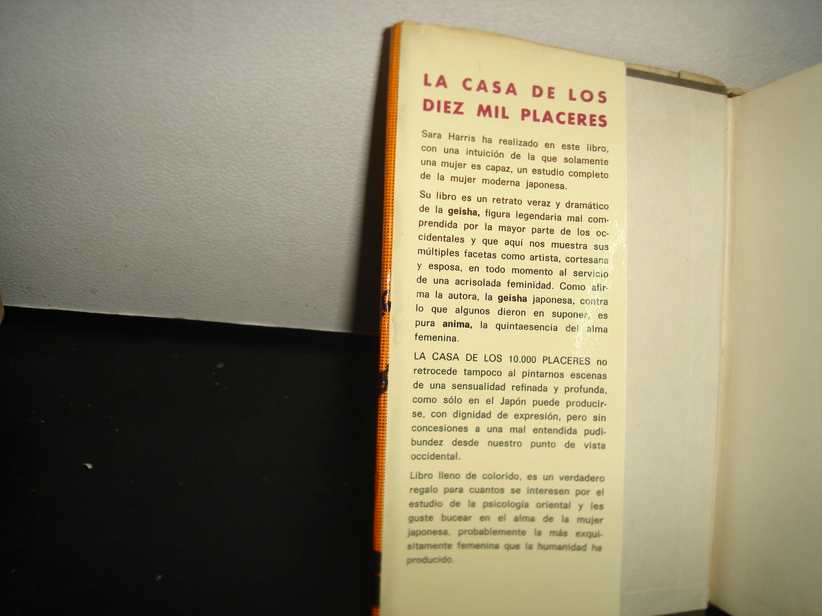 3- La Casa De Los Diez Mil Placeres - Sara Harris - 1965