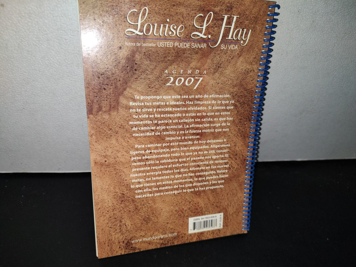 188- Louise L. Hay - Agenda 2007. Año De Afirmación - Ediciones Urano
