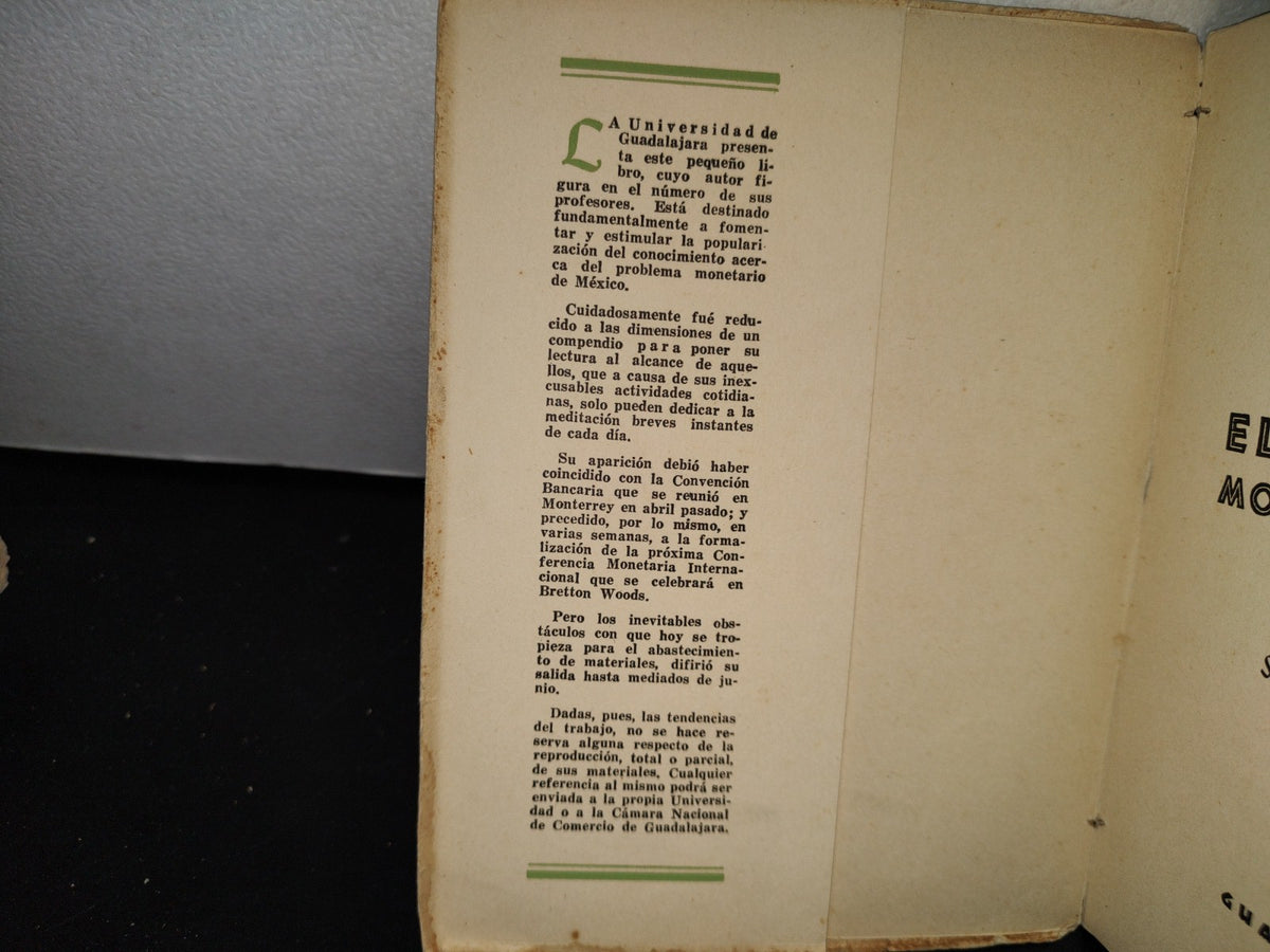 57- El Nuevo Orden Monetario De México - Gilberto Moreno Castañeda - 1944