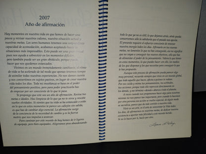188- Louise L. Hay - Agenda 2007. Año De Afirmación - Ediciones Urano