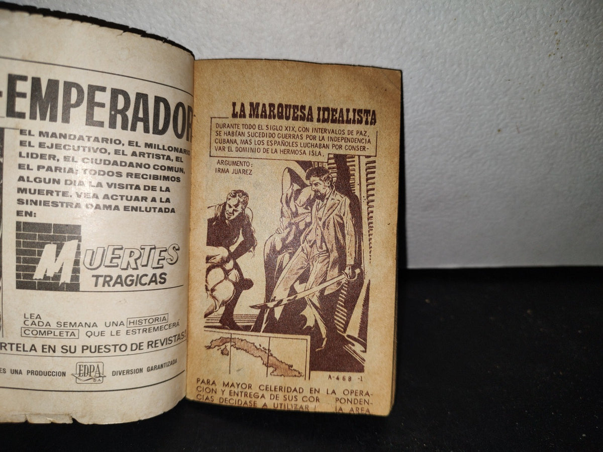 59- Mini Aventuras Edpa S. A. - La Marquesa Idealista - No. 468 - Abril 1975