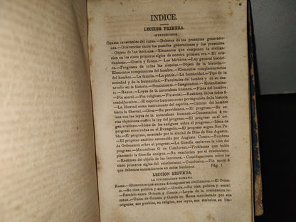 65- La Civilización En Los Cinco Primeros Siglos Del Cristianismo. Tomos 1 Y 2. Emilio Castelar 1868