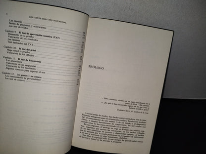 77- Biblioteca Deusto De Desarrollo Personal. Los Tests De Selección De Personal. Sus Secretos Y Sus Trampas - Ediciones Deusto