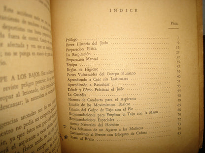 30- Judo - Carlos Hoffmann C. - Editorial Azor, 1966