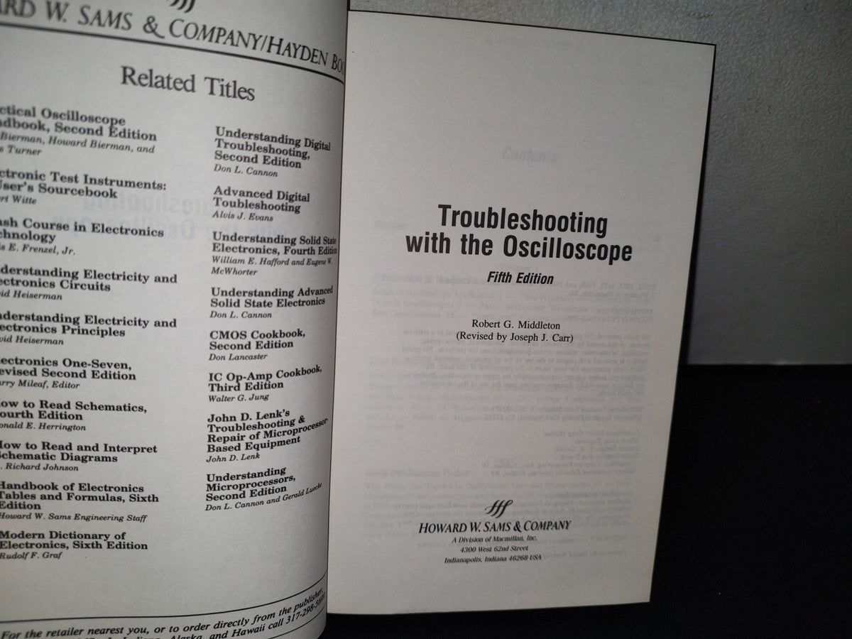 78- Troubleshooting With The Oscilloscope - Robert G. Middleton