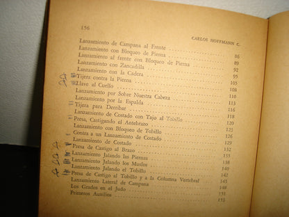 30- Judo - Carlos Hoffmann C. - Editorial Azor, 1966