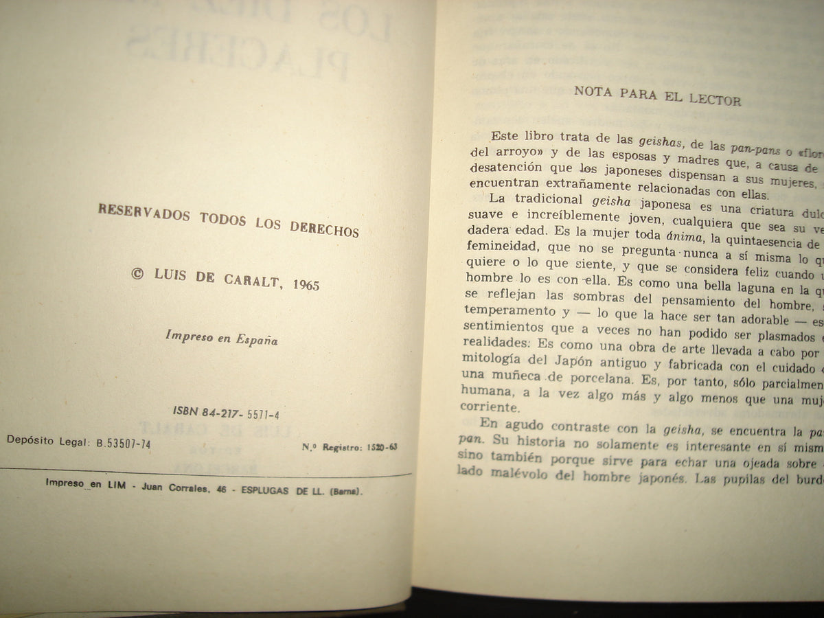 3- La Casa De Los Diez Mil Placeres - Sara Harris - 1965