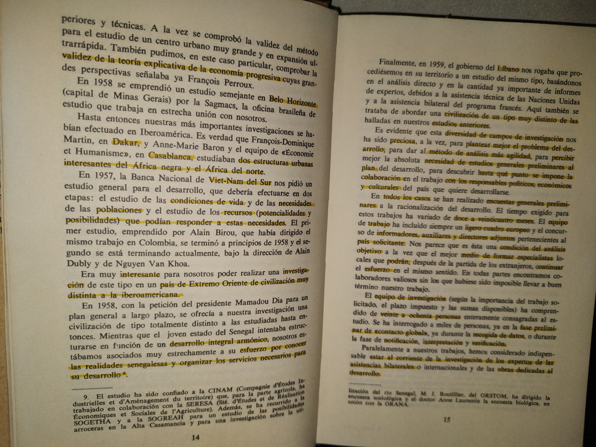 219- Dinámica Concreta Del Desarrollo - Louis Joseph Lebret. Barcelona, Editorial Herder, 1969