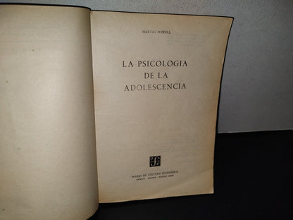 114- La Psicología De La Adolescencia - Marvin Powell - Fondo De Cultura Económica