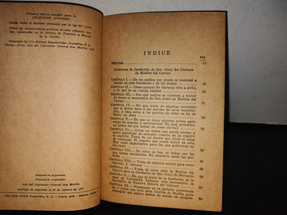 101- Libro De Las Fundaciones - Santa Teresa De Jesús - Colección Austral - 1950