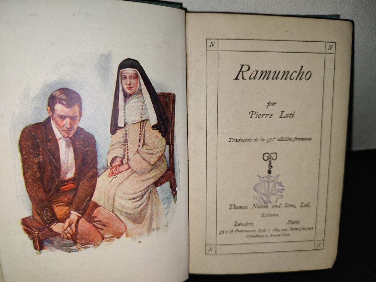 54- Ramuncho - Pierre Loti - Thomas Nelson And Sons, Ltd. Editores - 1896
