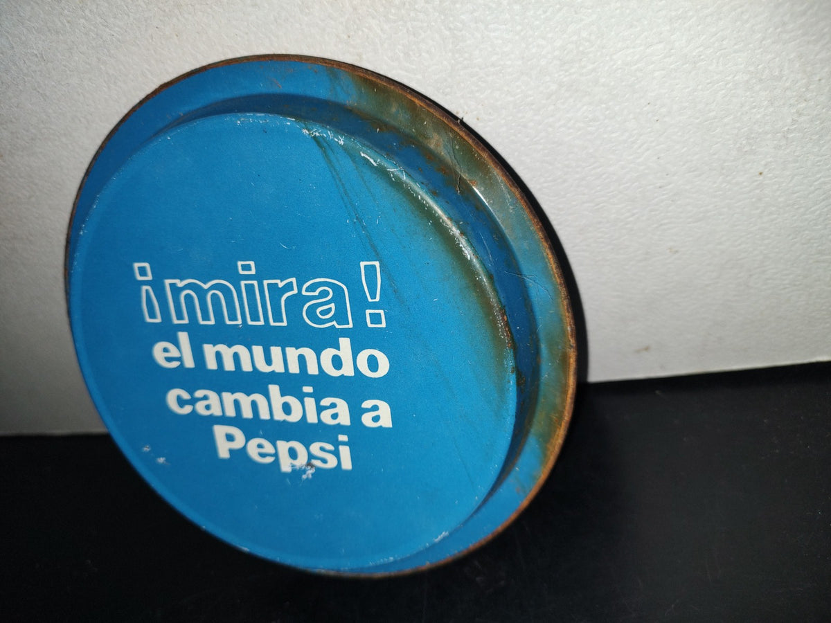 A6- Charola De Lámina Pepsi - 70'S - 80'S