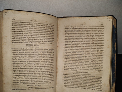 65- La Civilización En Los Cinco Primeros Siglos Del Cristianismo. Tomos 1 Y 2. Emilio Castelar 1868