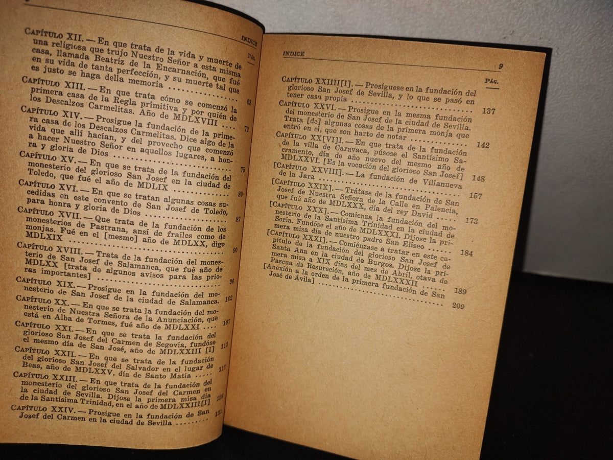 101- Libro De Las Fundaciones - Santa Teresa De Jesús - Colección Austral - 1950