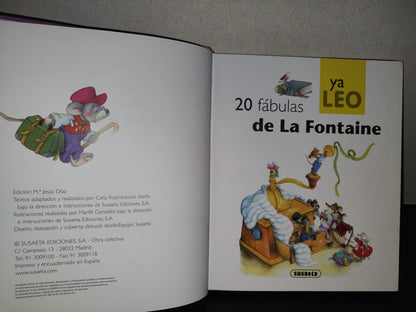 201- Ya Leo. 20 Fábulas De Lafontaine - Susaeta Ediciones