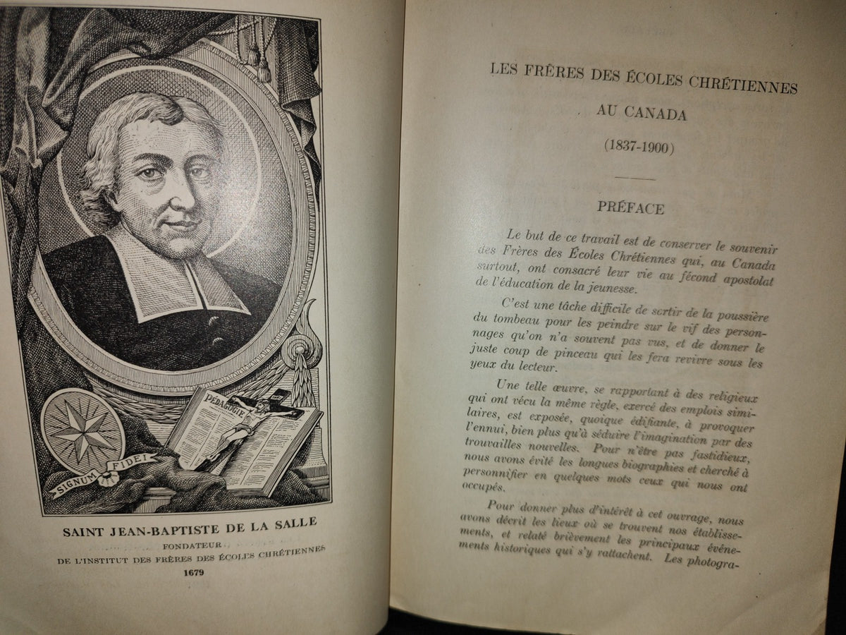60- Francés. Les Frères Des Écoles Chrétiennes Au Canada 1837-1900 - 1921