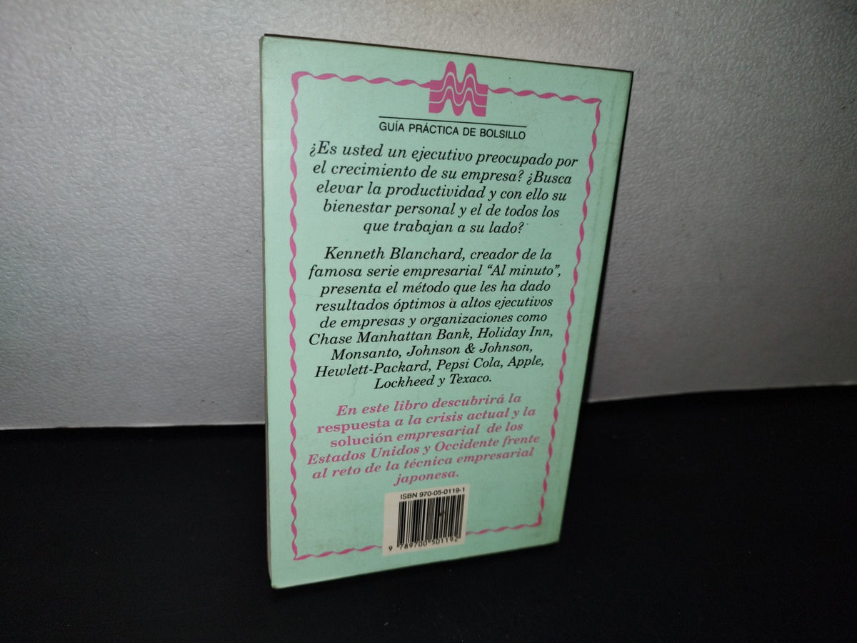 78- El Ejecutivo Al Minuto - Kenneth Blanchard Y Spencer Johnson