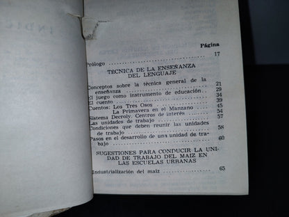 66- Técnica De La Enseñanza De La Lengua Nacional - Laureano Jiménez Y Coria - 1967