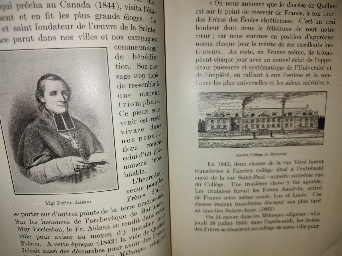 60- Francés. Les Frères Des Écoles Chrétiennes Au Canada 1837-1900 - 1921