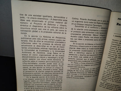 59- Reforma Y Utopía. Reflexiones Sobre Educación Superior. Revista Interuniversitaria 1989