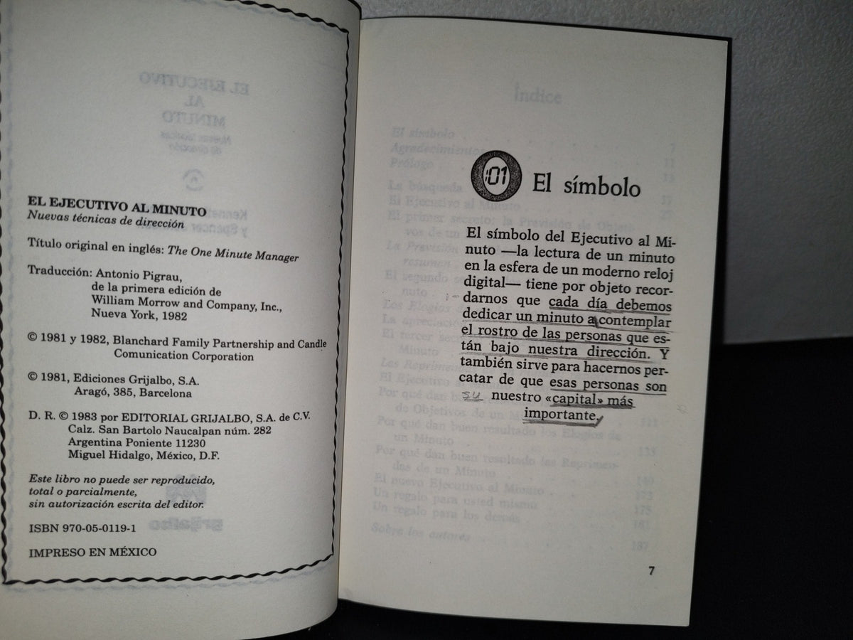 78- El Ejecutivo Al Minuto - Kenneth Blanchard Y Spencer Johnson
