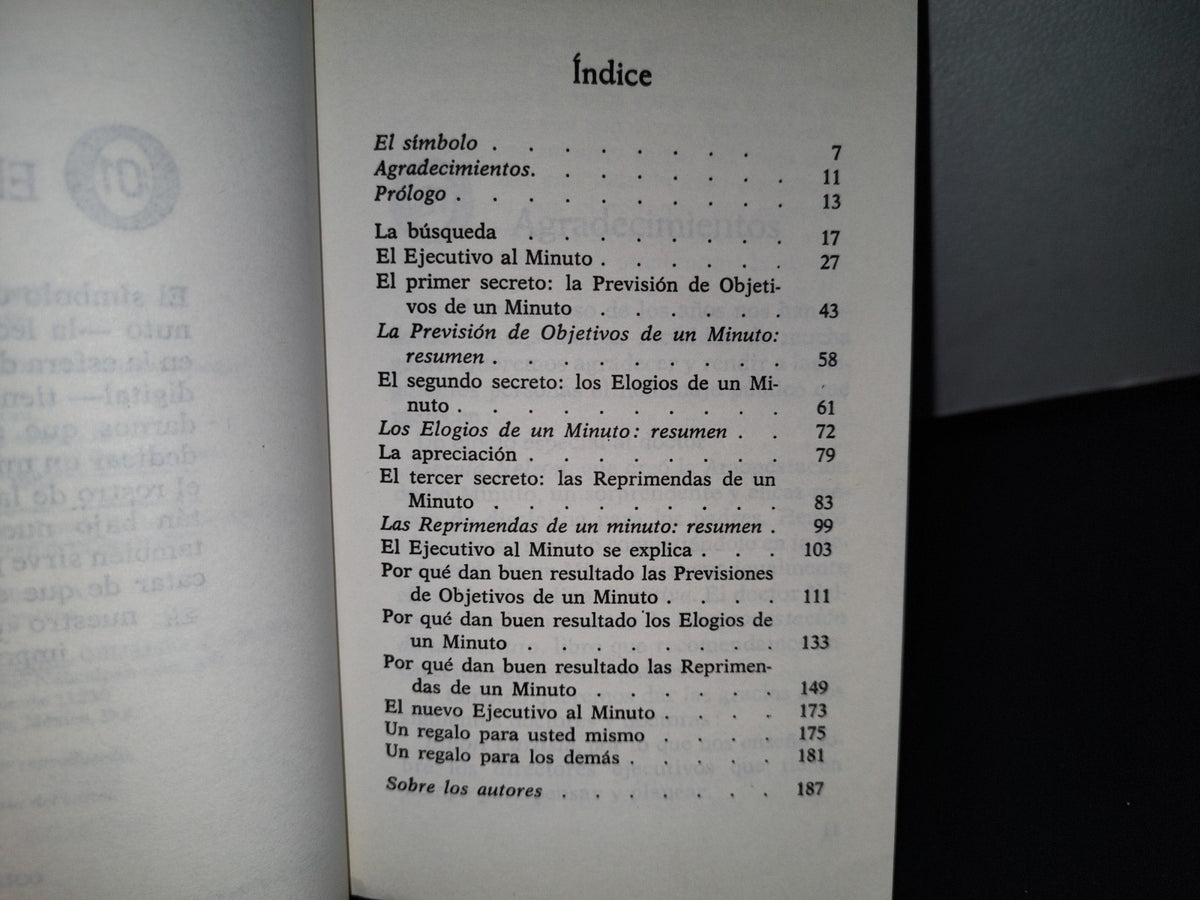 78- El Ejecutivo Al Minuto - Kenneth Blanchard Y Spencer Johnson
