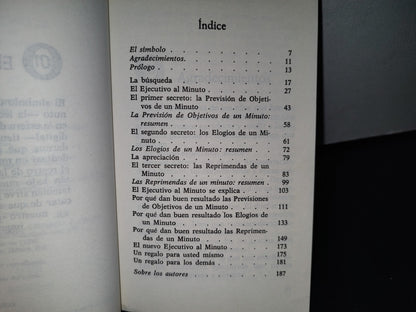 78- El Ejecutivo Al Minuto - Kenneth Blanchard Y Spencer Johnson