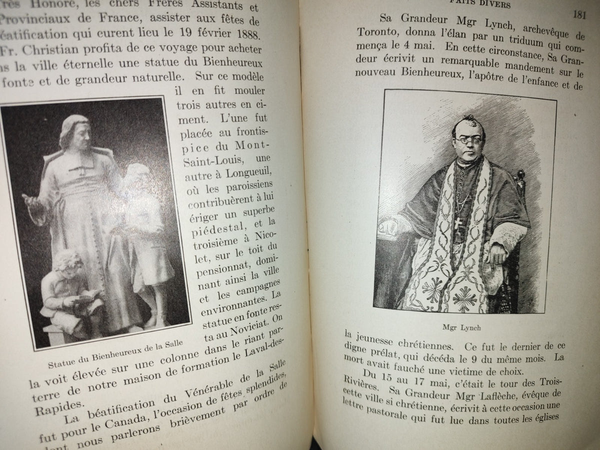 60- Francés. Les Frères Des Écoles Chrétiennes Au Canada 1837-1900 - 1921