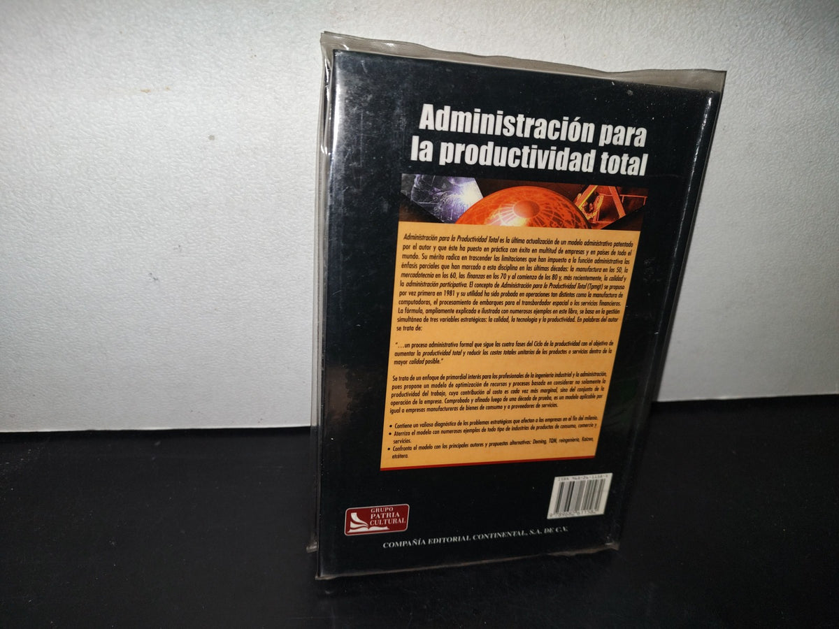 84- Administración Para La Productividad Total - David J. Sumanth