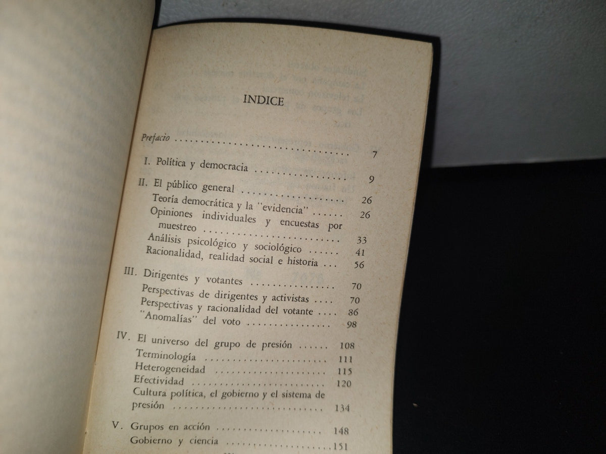 93- Opiniones, Públicos Y Grupos De Presión. Graeme C. Moodie Y Gerald Studdert-Kennedy 1A. Ed. 1975