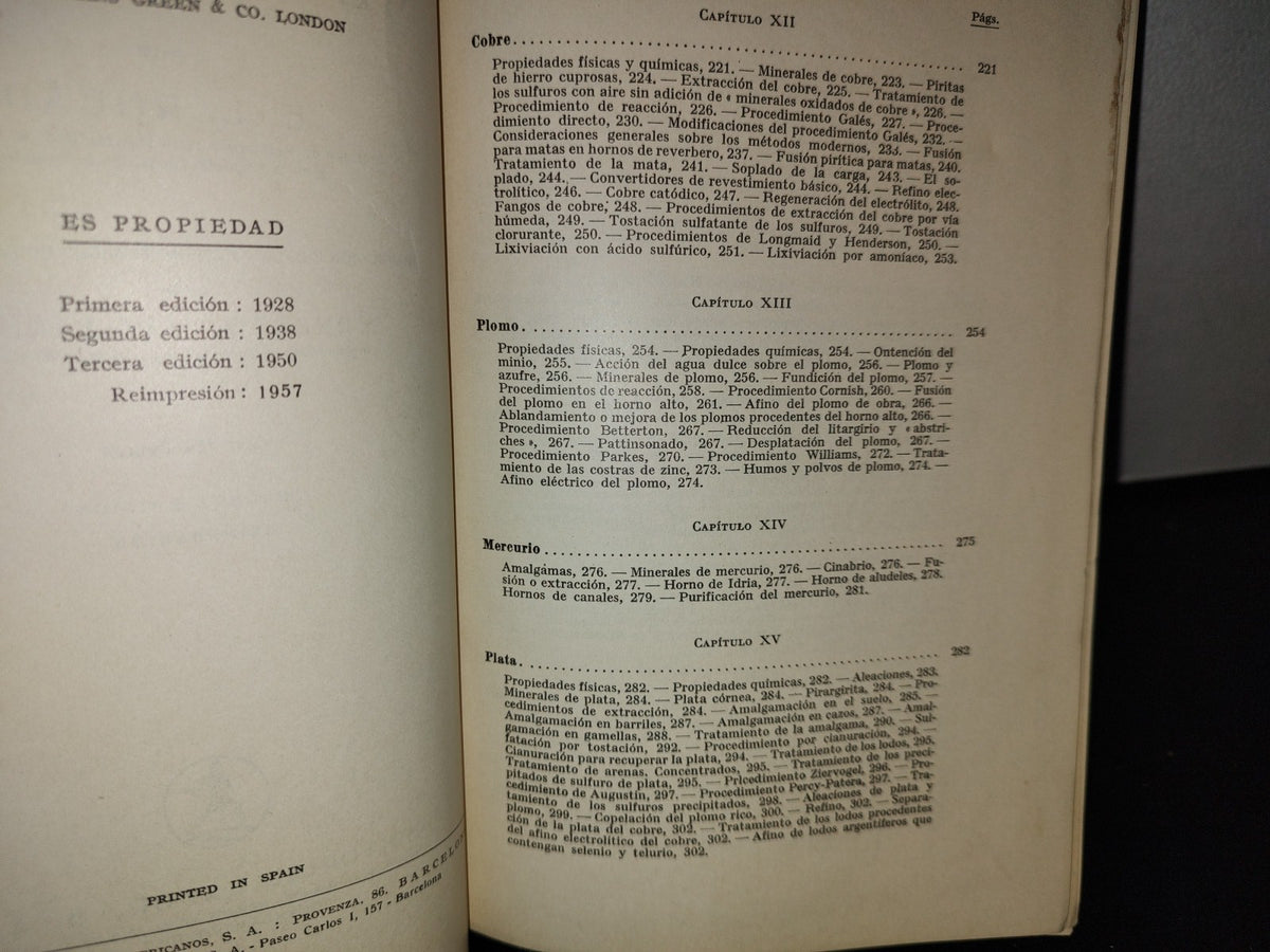 50- Metalurgia - E. L. Rhead - Editorial Labor, S. A., 1957