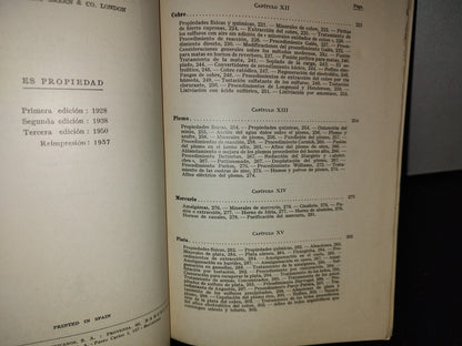 50- Metalurgia - E. L. Rhead - Editorial Labor, S. A., 1957